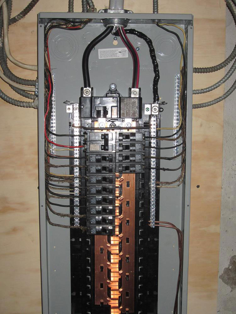 Electrical Service Entrance Panel Wiring Diagram